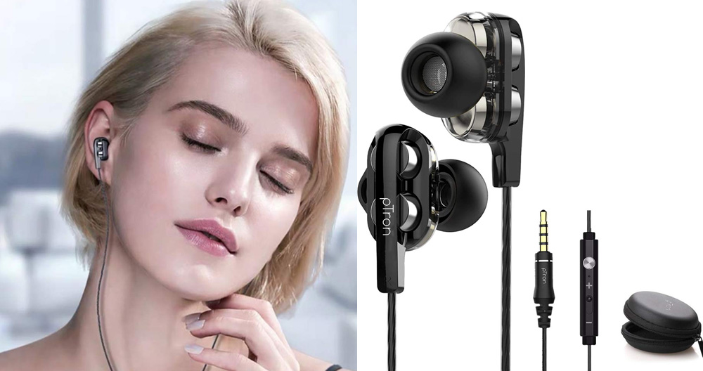 pTron Boom Ultima 4D Dual Driver in-Ear Wired Headphones amazon cheap earphone